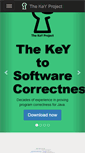 Mobile Screenshot of key-project.org